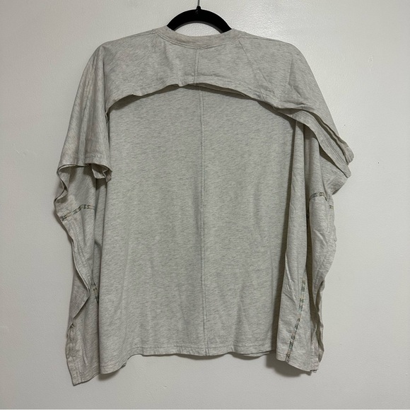 Nike Earth Day Short Sleeve Rainbow Selvedge Dolman T-Shirt - Picture 9 of 13